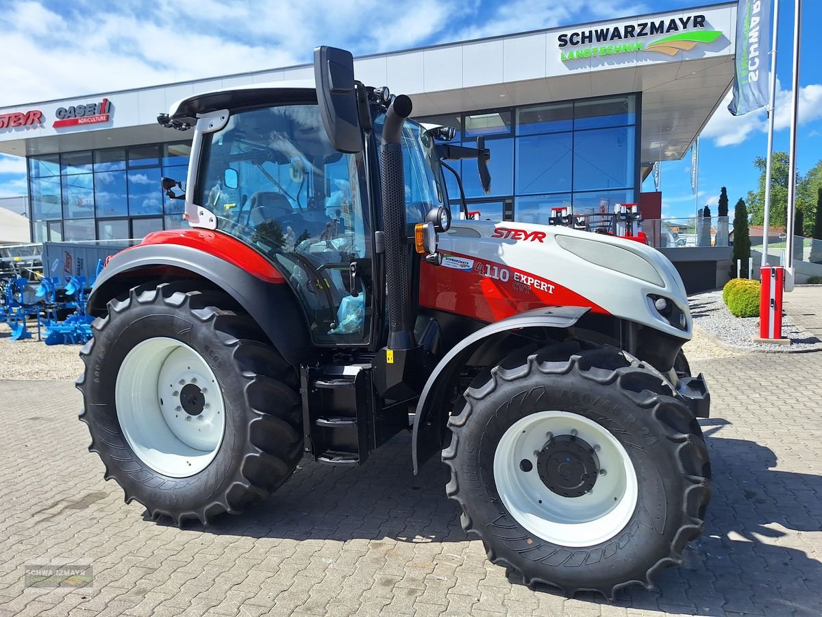 Traktor du type Steyr 4110 Expert CVT, Neumaschine en Aurolzmünster (Photo 1)