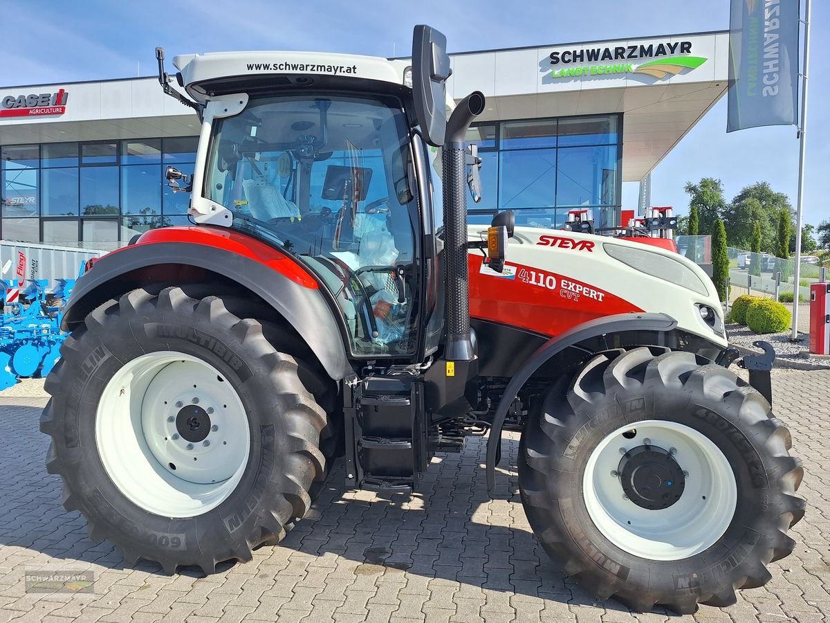 Traktor του τύπου Steyr 4110 Expert CVT, Neumaschine σε Aurolzmünster (Φωτογραφία 1)