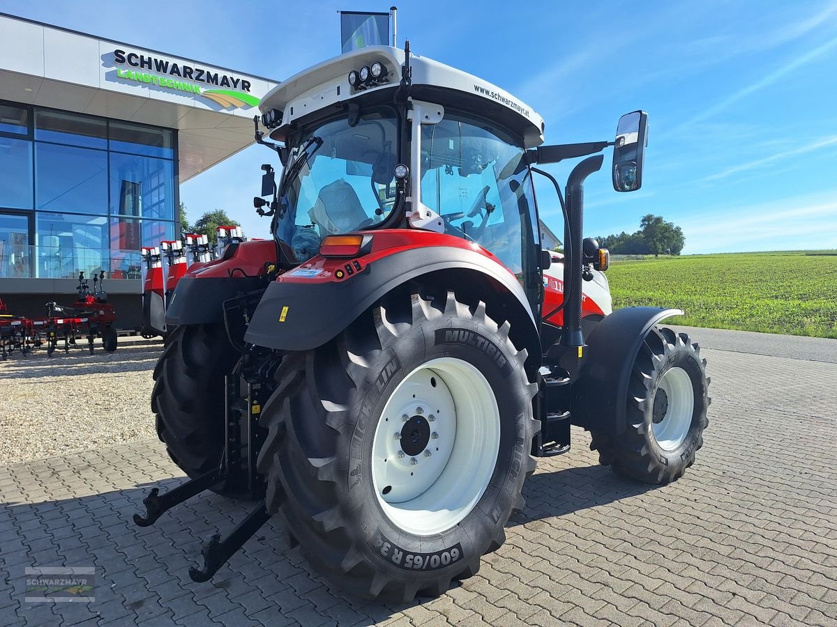 Traktor of the type Steyr 4110 Expert CVT, Neumaschine in Aurolzmünster (Picture 5)