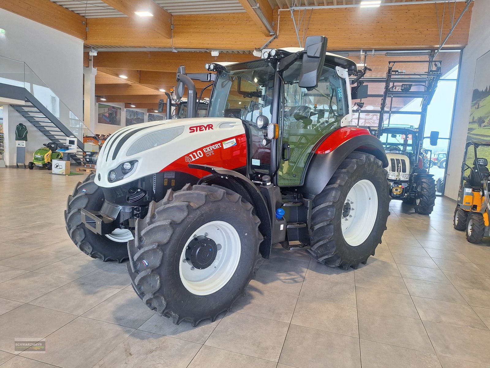 Traktor типа Steyr 4110 Expert CVT, Neumaschine в Aurolzmünster (Фотография 5)