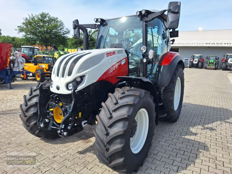 Traktor of the type Steyr 4110 Expert CVT, Vorführmaschine in Aurolzmünster