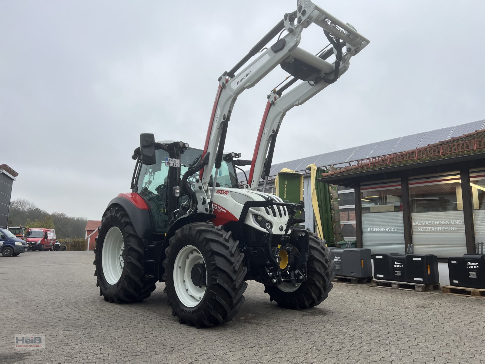 Traktor del tipo Steyr 4110 Expert, Gebrauchtmaschine In Merkendorf (Immagine 1)