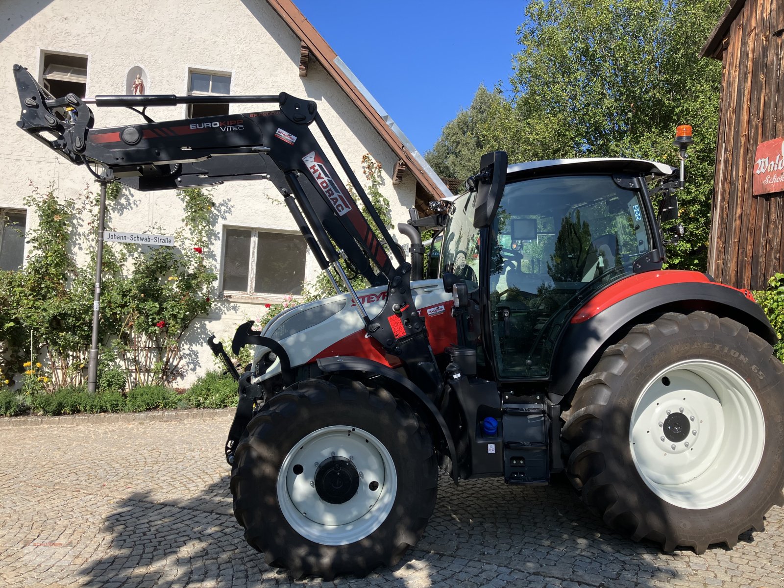 Traktor del tipo Steyr 4110 Expert, Gebrauchtmaschine en Schwandorf (Imagen 3)