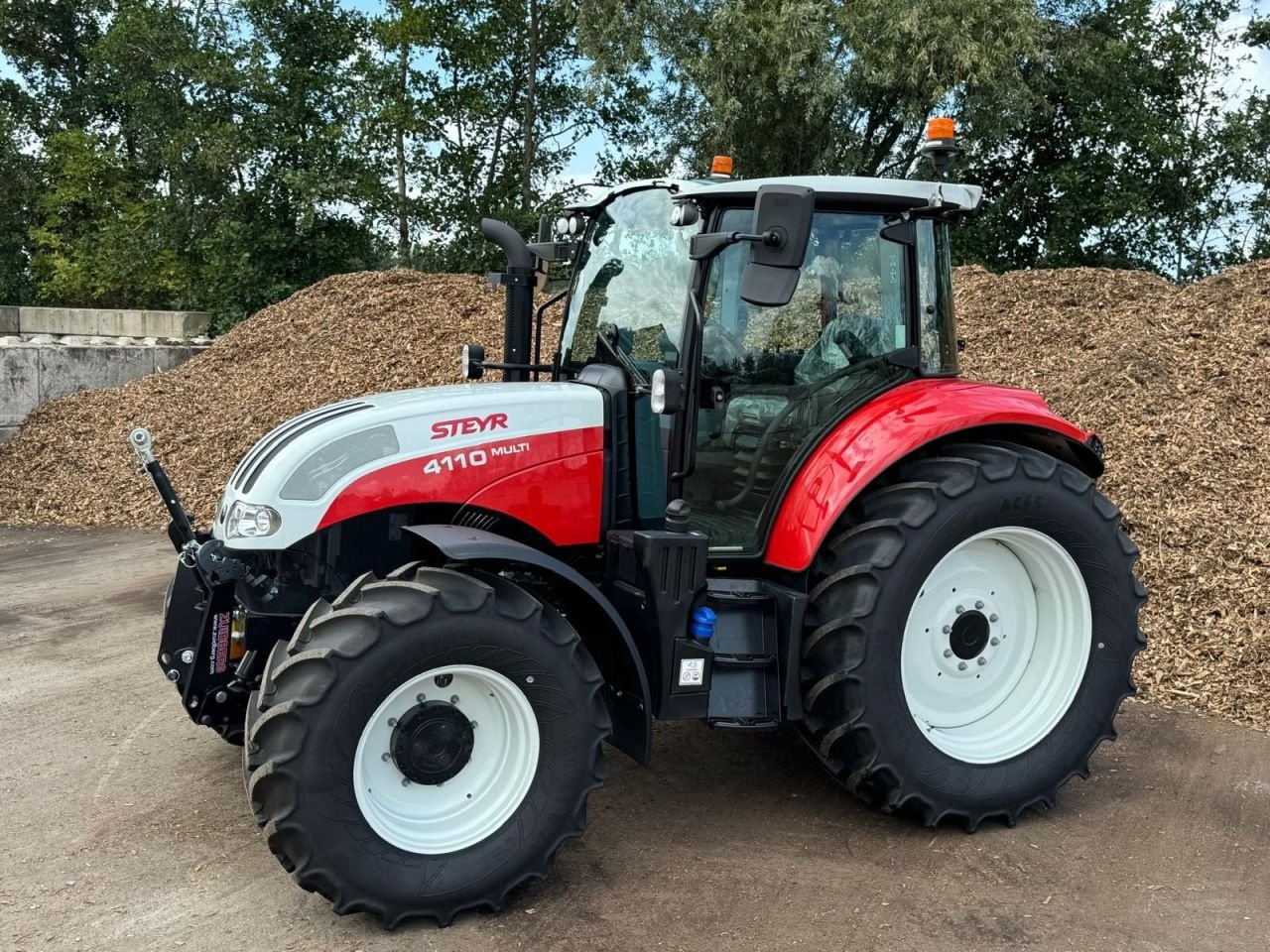 Traktor tip Steyr 4110 multi case nh tractor, Gebrauchtmaschine in Hardinxveld-Giessendam (Poză 3)