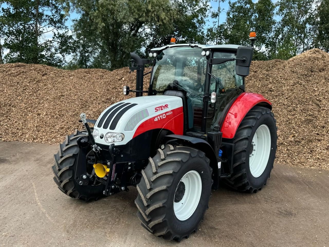 Traktor tip Steyr 4110 multi case nh tractor, Gebrauchtmaschine in Hardinxveld-Giessendam (Poză 8)