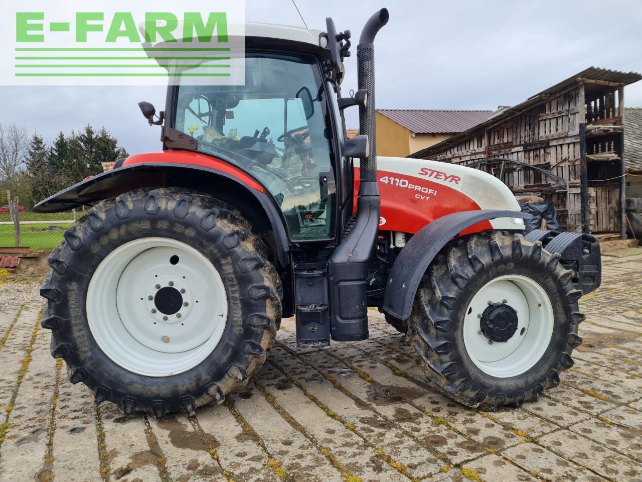 Traktor typu Steyr 4110 Profi Cvt Eco, Gebrauchtmaschine v Hamburg (Obrázek 3)