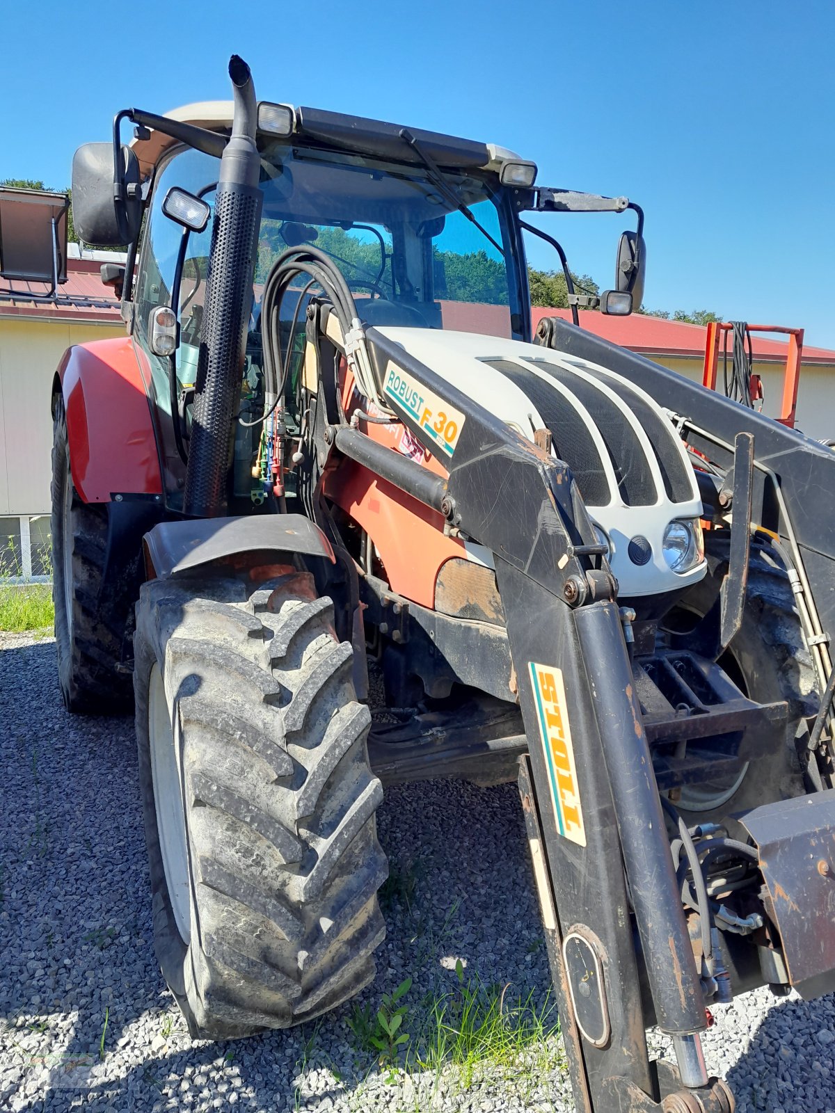 Traktor typu Steyr 4110 Profi, Gebrauchtmaschine w Ingelfingen-Stachenhausen (Zdjęcie 10)