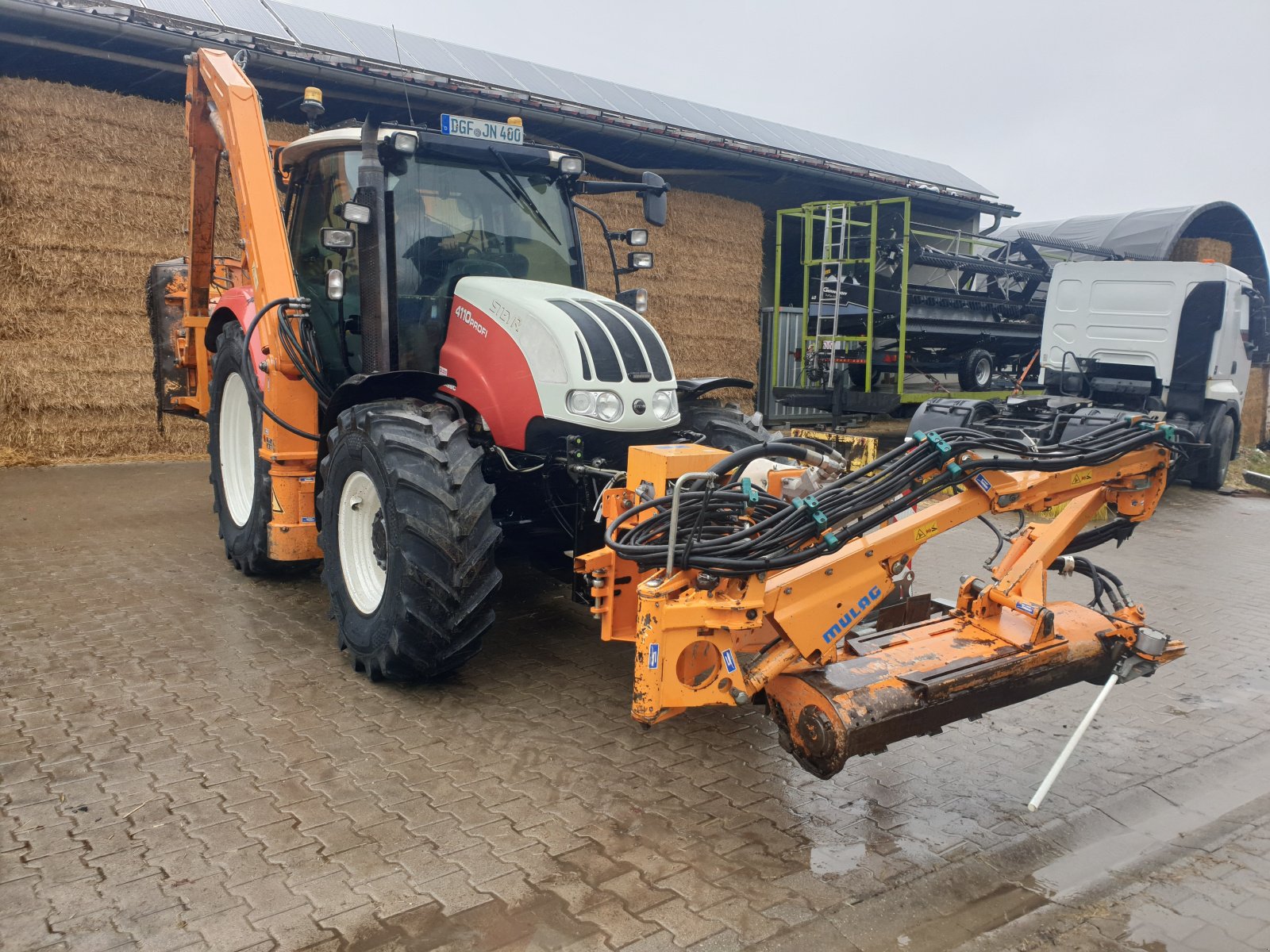 Traktor du type Steyr 4110 Profi, Gebrauchtmaschine en Niederviehbach (Photo 4)