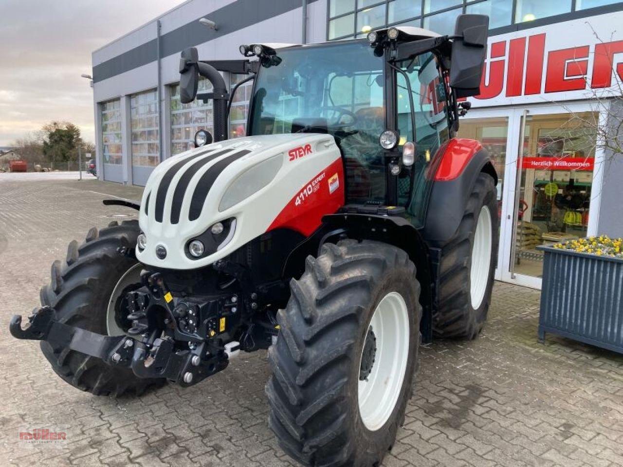 Traktor des Typs Steyr 4110, Gebrauchtmaschine in Holzhausen (Bild 10)