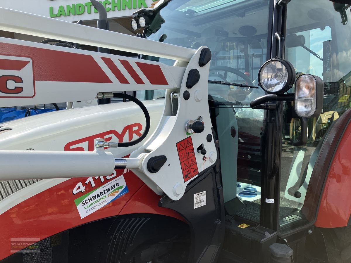 Traktor Türe ait Steyr 4115 Kompakt ET Komfort, Gebrauchtmaschine içinde Gampern (resim 12)