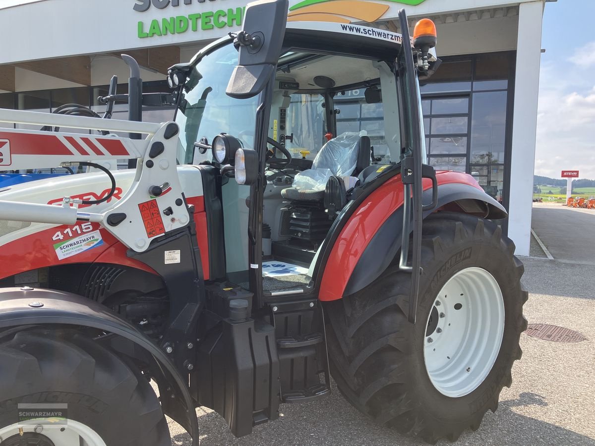 Traktor Türe ait Steyr 4115 Kompakt ET Komfort, Gebrauchtmaschine içinde Gampern (resim 24)