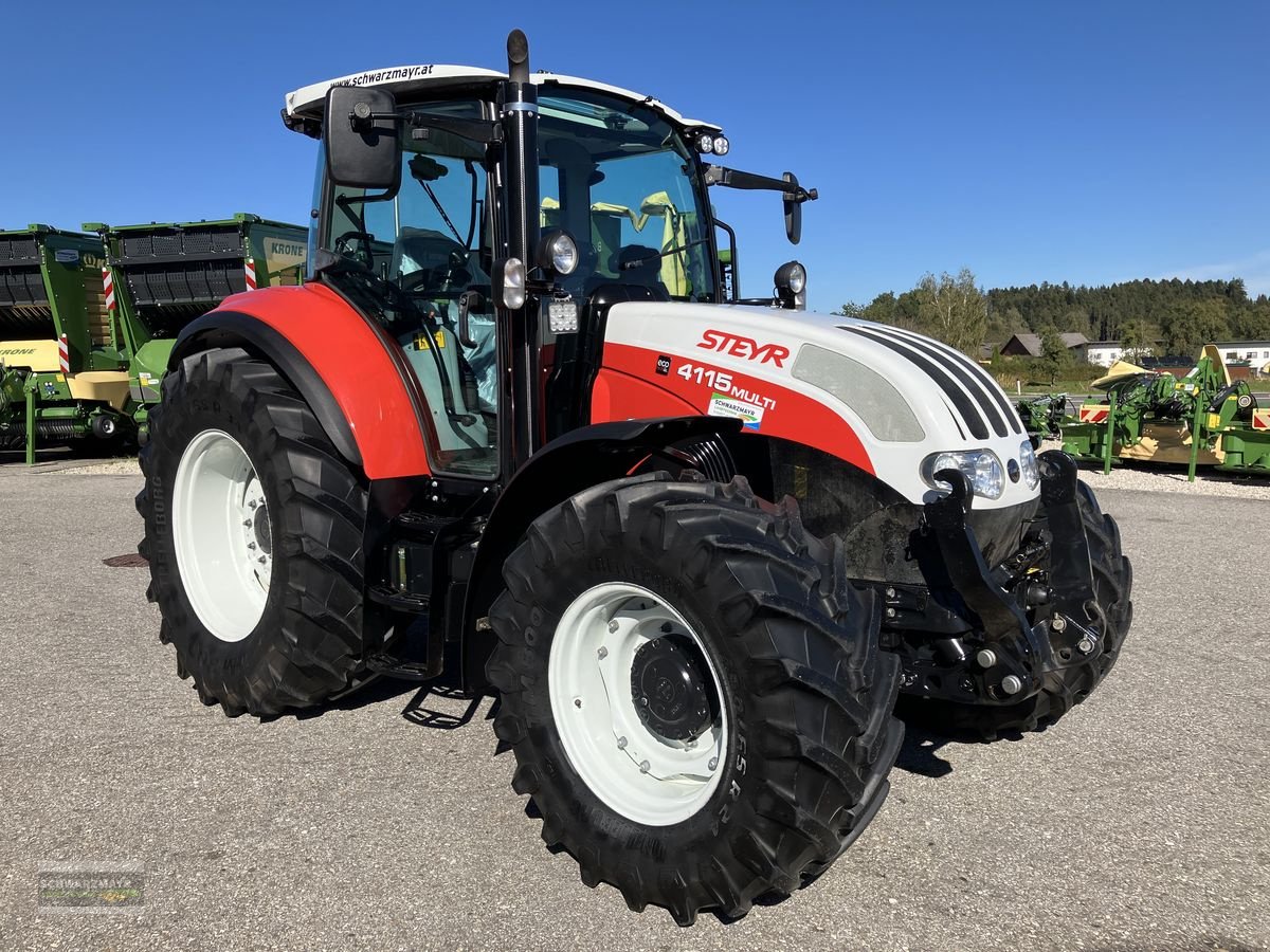 Traktor van het type Steyr 4115 Multi Komfort, Gebrauchtmaschine in Aurolzmünster (Foto 2)