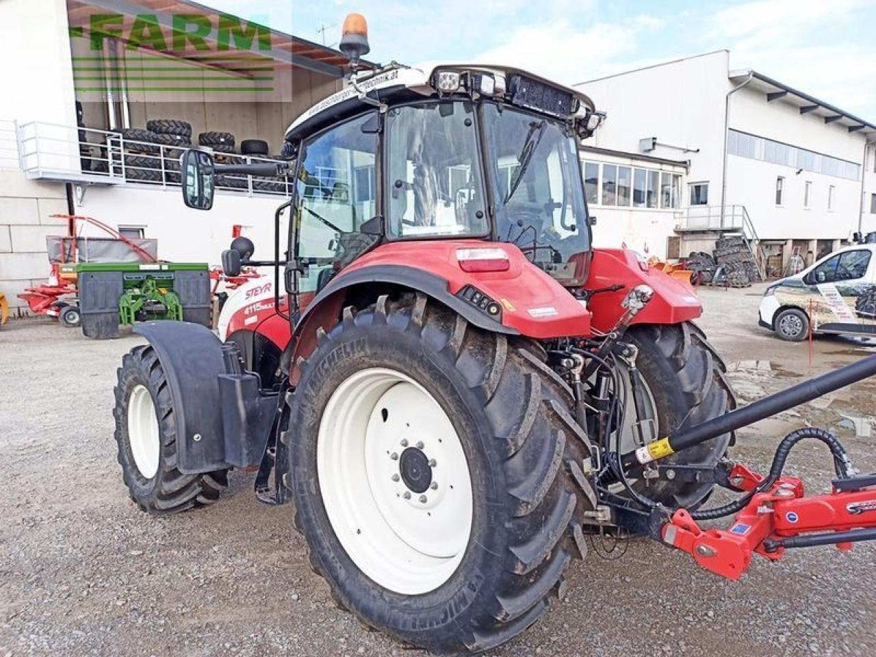 Traktor a típus Steyr 4115 multi profi, Gebrauchtmaschine ekkor: SANKT MARIENKIRCHEN BEI SCHÄRDING (Kép 5)