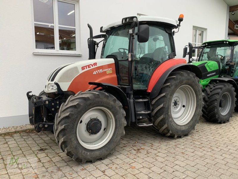 Traktor Türe ait Steyr 4115 Profi, Gebrauchtmaschine içinde Markt Schwaben (resim 1)