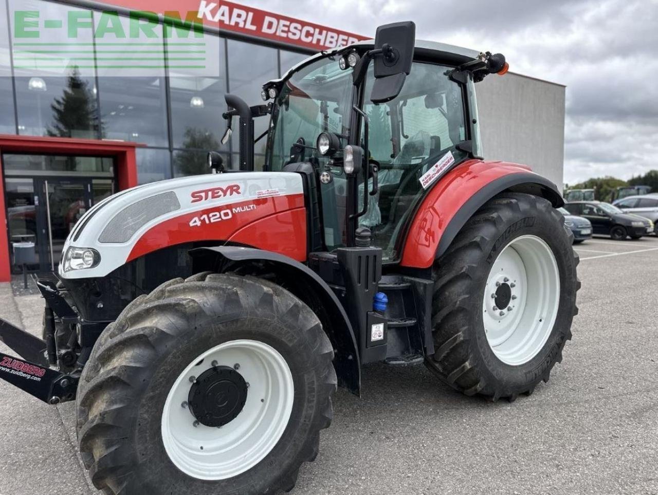 Traktor des Typs Steyr 4120 expert cvt CVT, Gebrauchtmaschine in SANKT MARIENKIRCHEN BEI SCHÄRDING (Bild 2)