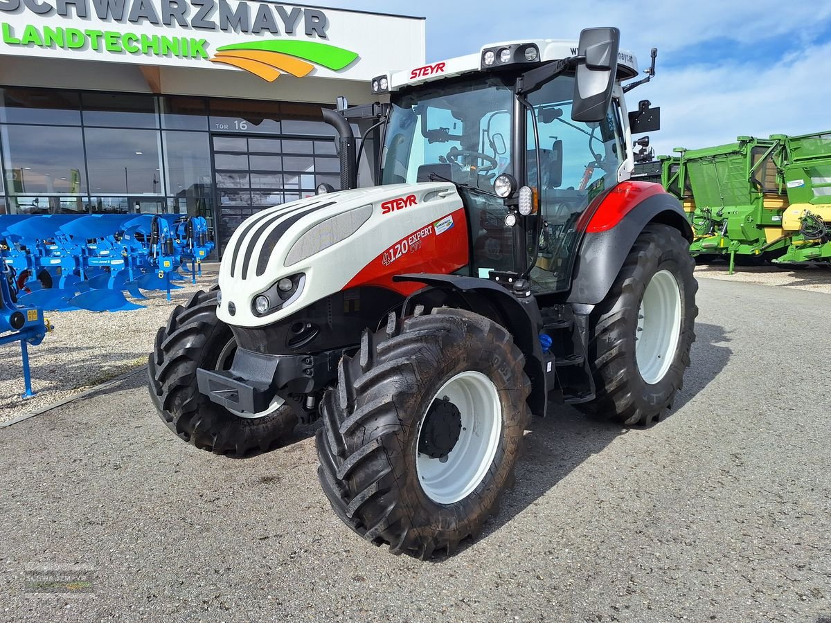 Traktor typu Steyr 4120 Expert CVT, Neumaschine w Aurolzmünster (Zdjęcie 2)