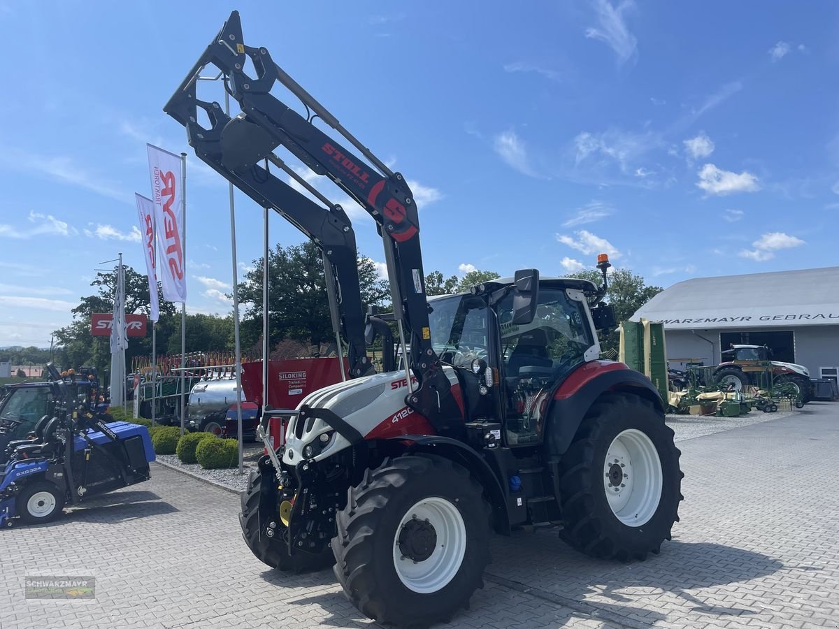 Traktor van het type Steyr 4120 Expert CVT, Vorführmaschine in Aurolzmünster (Foto 5)