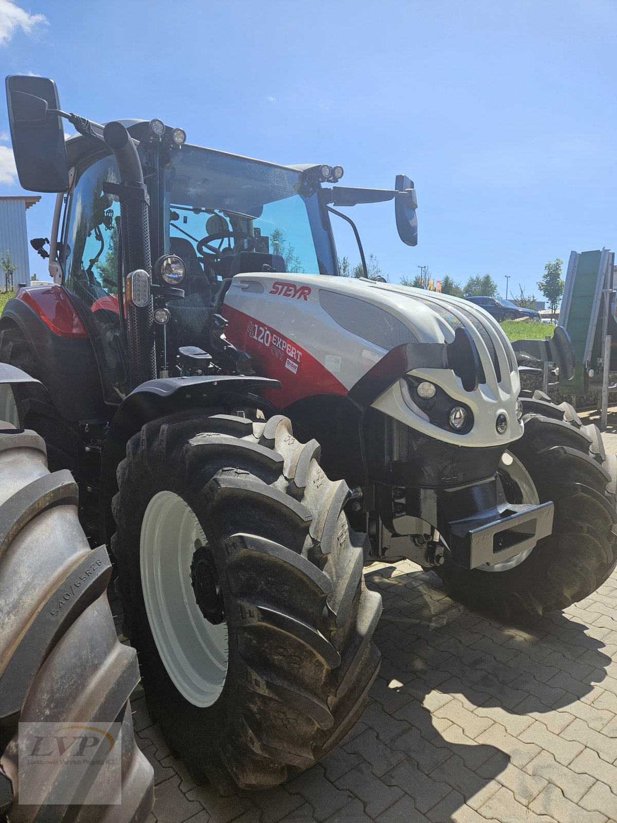 Traktor a típus Steyr 4120 Expert CVT, Neumaschine ekkor: Hohenau (Kép 3)