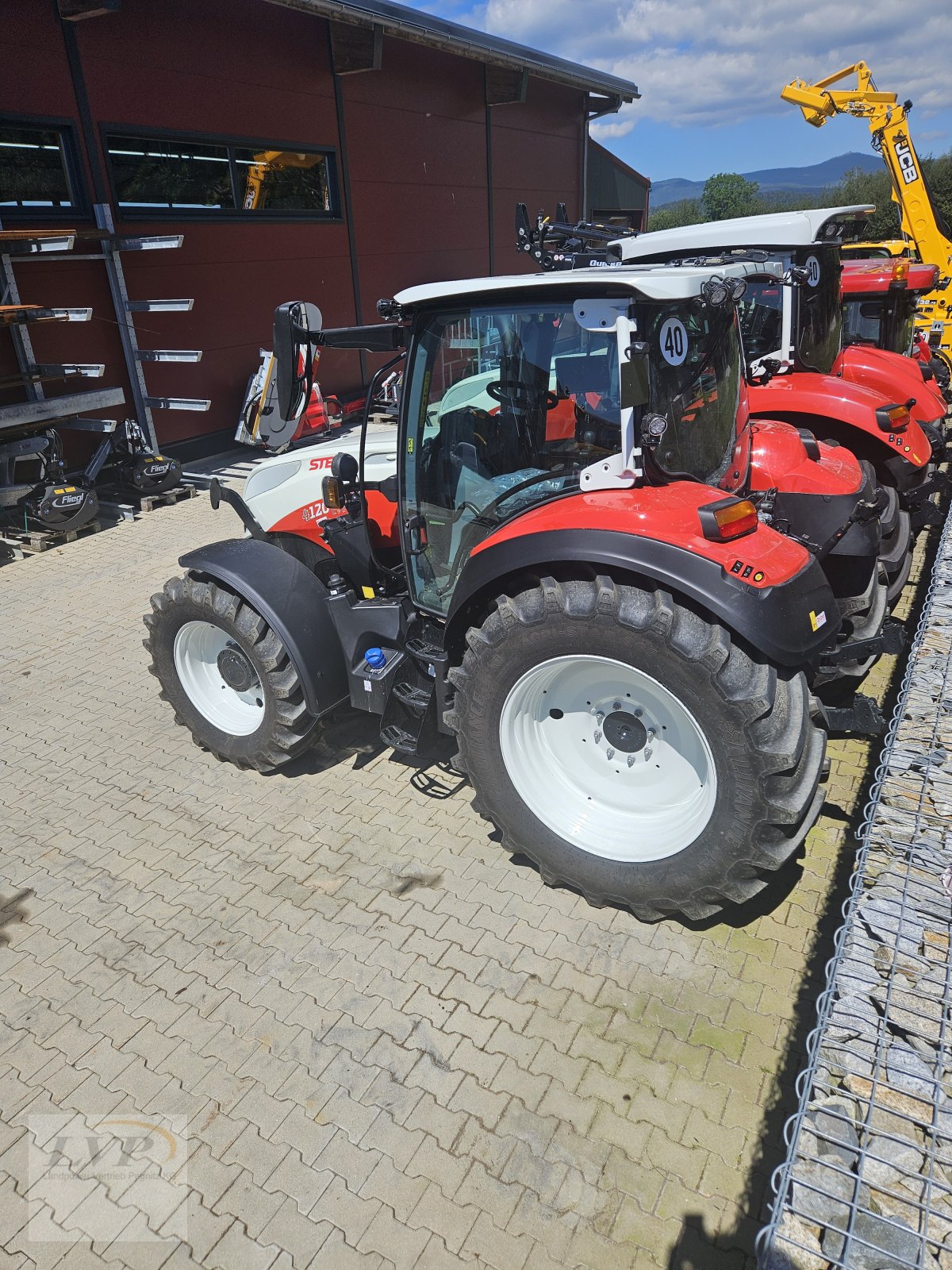 Traktor of the type Steyr 4120 Expert CVT, Neumaschine in Hohenau (Picture 25)