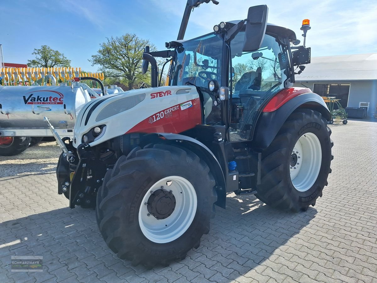 Traktor Türe ait Steyr 4120 Expert CVT, Mietmaschine içinde Gampern (resim 3)