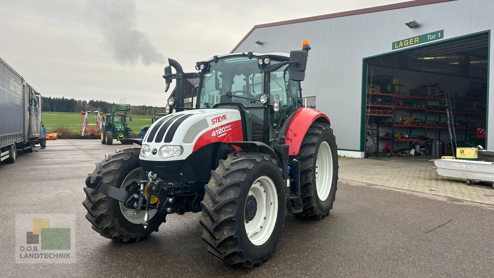 Traktor typu Steyr 4120 Multi Ecotech, Gebrauchtmaschine v Regensburg (Obrázek 1)