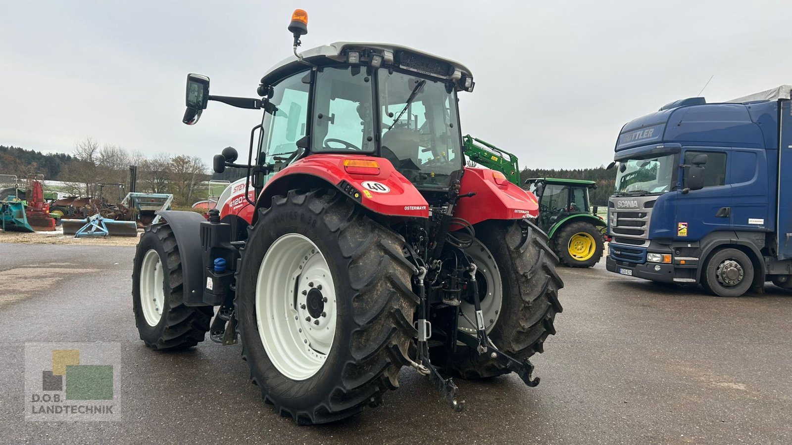 Traktor typu Steyr 4120 Multi Ecotech, Gebrauchtmaschine v Regensburg (Obrázek 5)