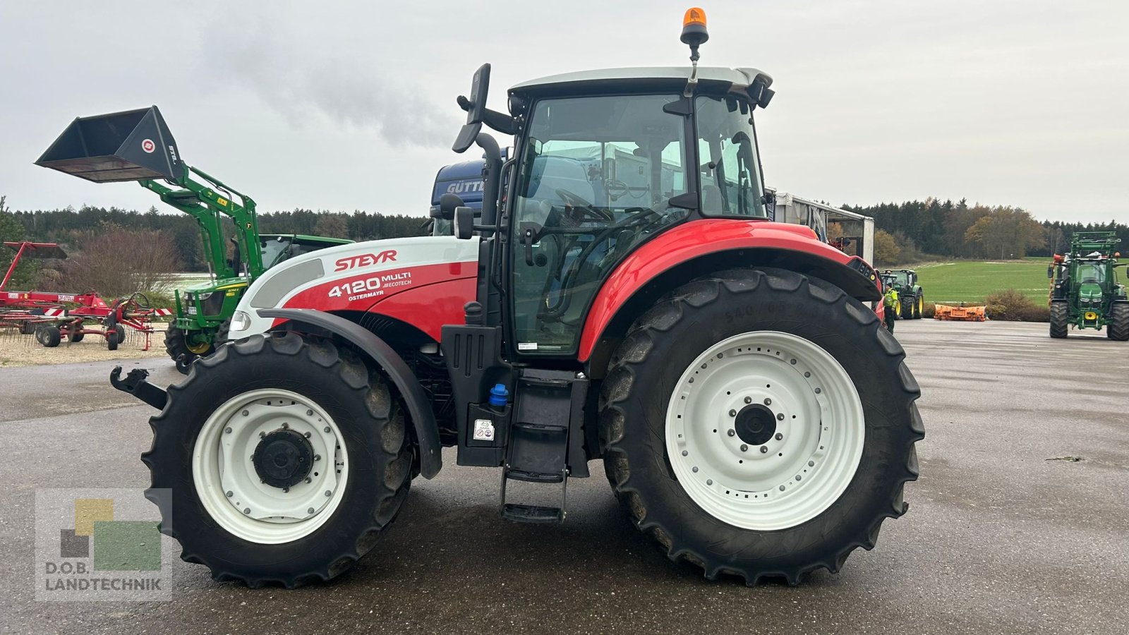 Traktor typu Steyr 4120 Multi Ecotech, Gebrauchtmaschine v Regensburg (Obrázek 7)