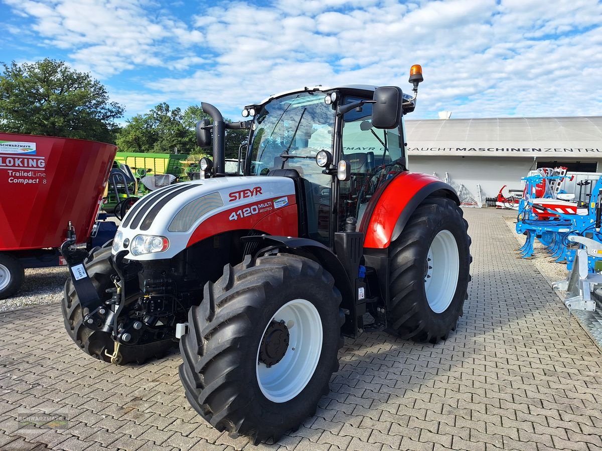 Traktor Türe ait Steyr 4120 Multi (Stage V), Gebrauchtmaschine içinde Aurolzmünster (resim 8)