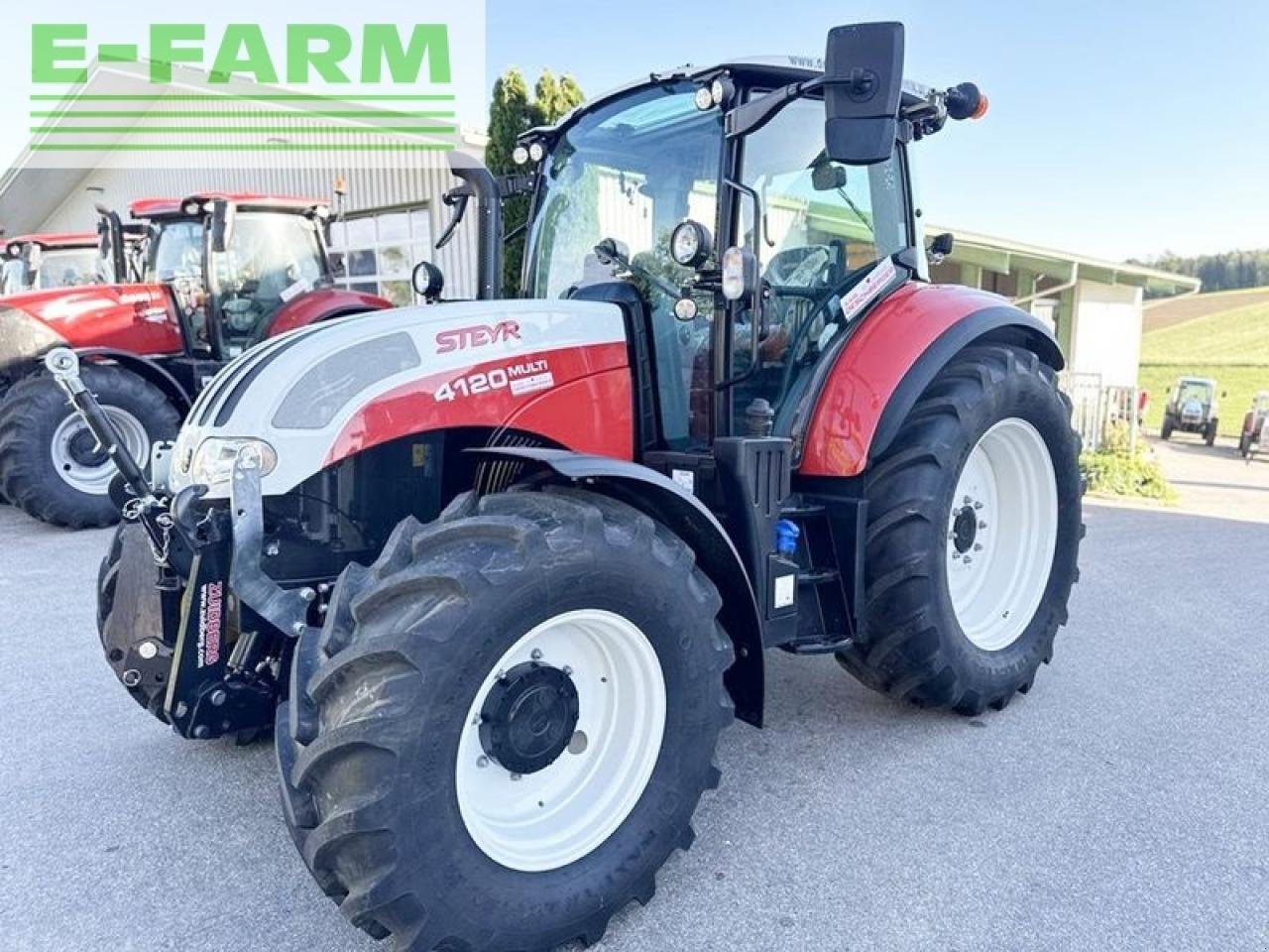 Traktor του τύπου Steyr 4120 multi (stage v), Gebrauchtmaschine σε SANKT MARIENKIRCHEN BEI SCHÄRDING (Φωτογραφία 1)