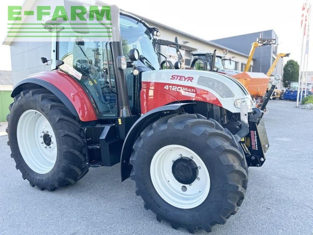 Traktor typu Steyr 4120 multi (stage v), Gebrauchtmaschine v SANKT MARIENKIRCHEN BEI SCHÄRDING (Obrázok 2)