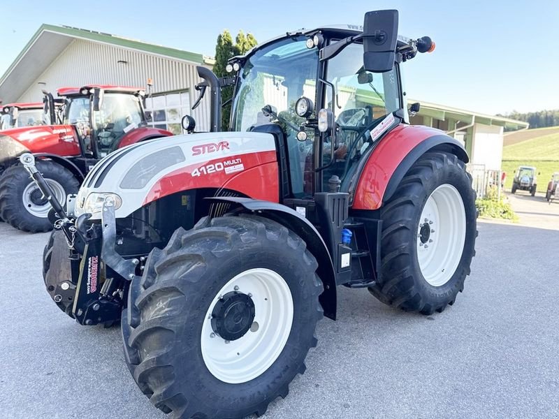 Traktor Türe ait Steyr 4120 Multi (Stage V), Vorführmaschine içinde St. Marienkirchen (resim 1)