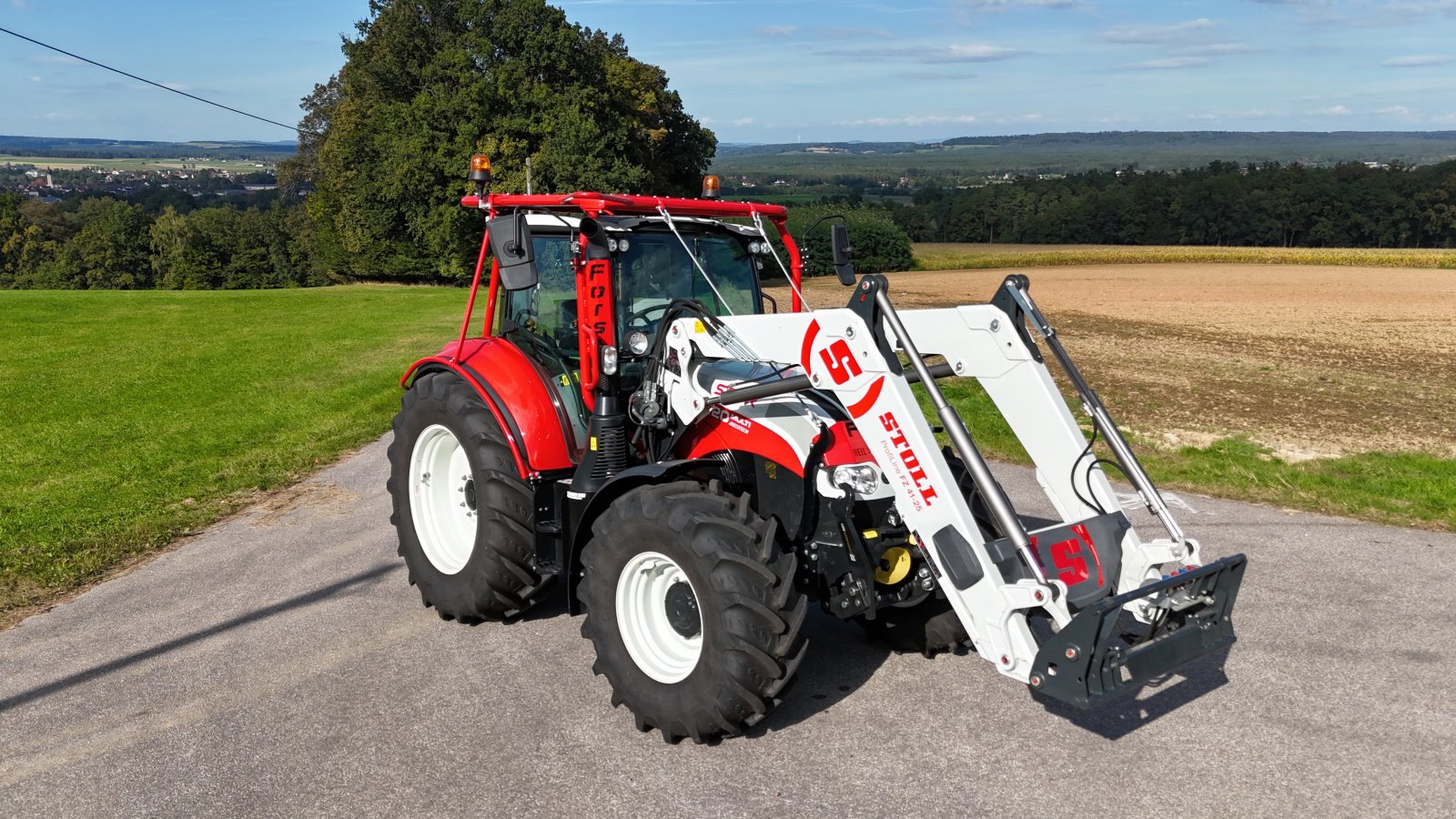 Traktor van het type Steyr 4120 Multi, Neumaschine in Nittenau (Foto 1)