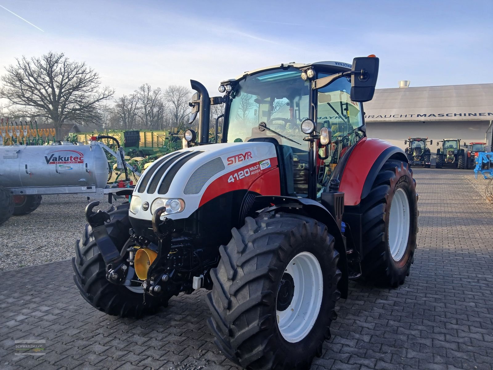 Traktor van het type Steyr 4120 Multi, Gebrauchtmaschine in Aurolzmünster (Foto 1)