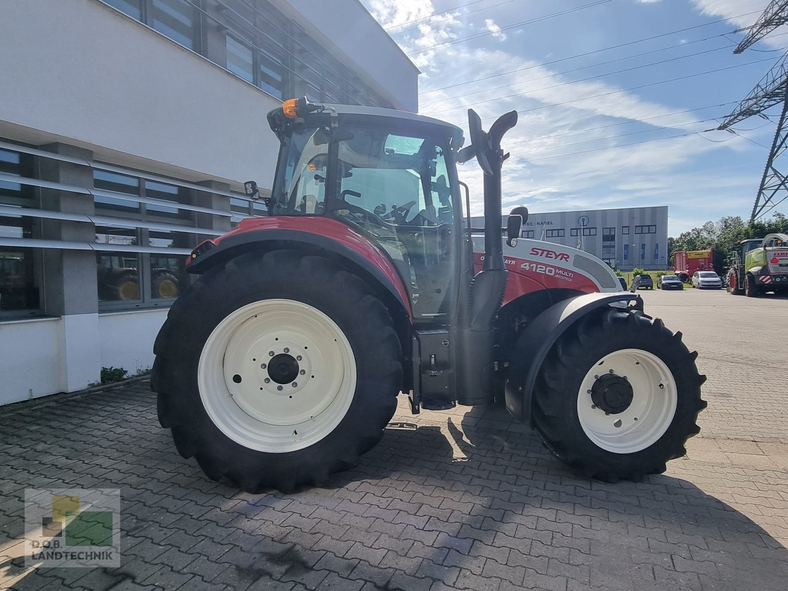 Traktor van het type Steyr 4120 Multi, Gebrauchtmaschine in Regensburg (Foto 4)