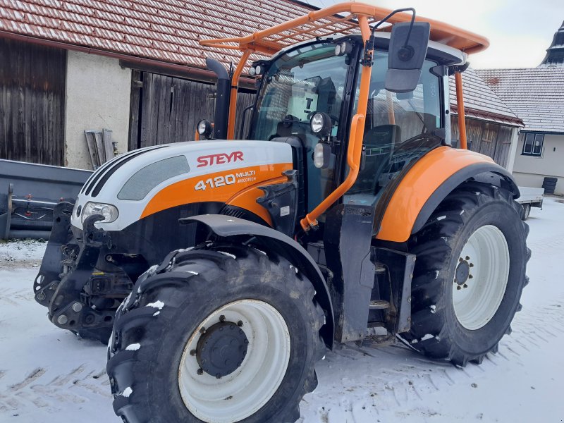 Traktor van het type Steyr 4120 Multi, Gebrauchtmaschine in Ludweis (Foto 1)