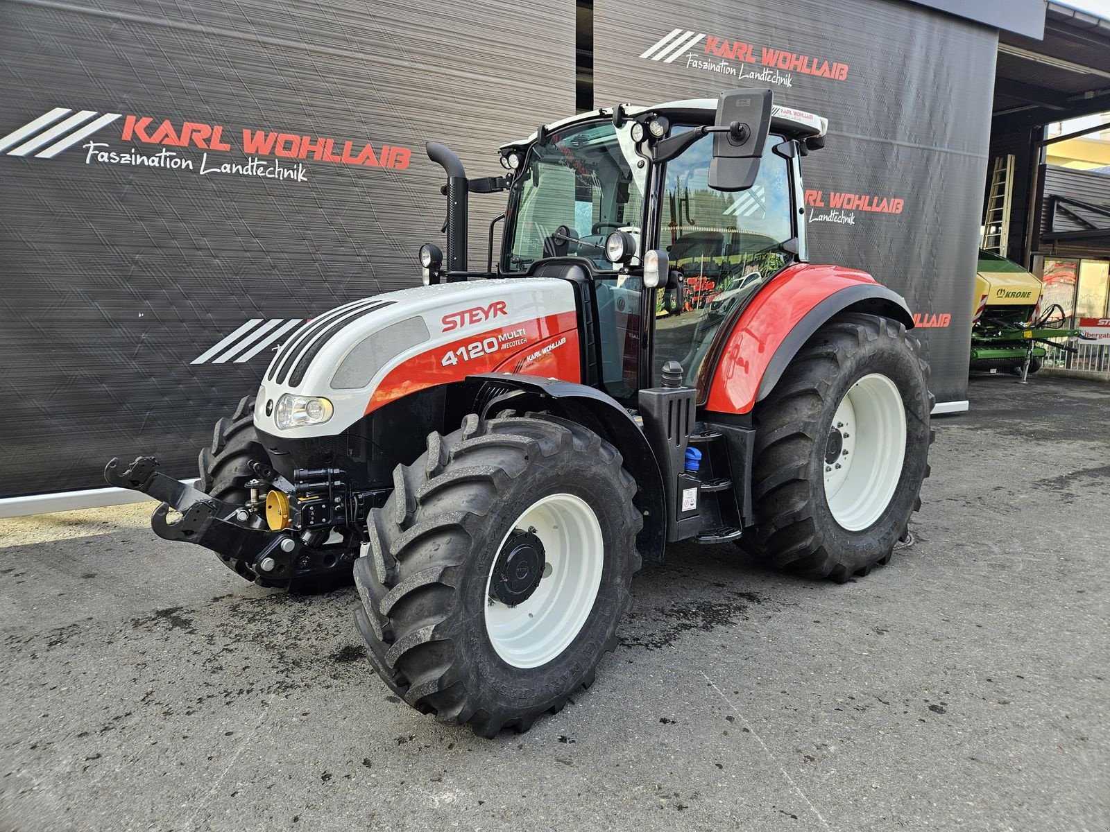 Traktor des Typs Steyr 4120 Multi, Gebrauchtmaschine in Sulzberg (Bild 3)