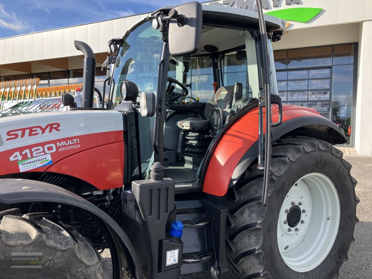 Traktor van het type Steyr 4120 Multi, Gebrauchtmaschine in Gampern (Foto 19)