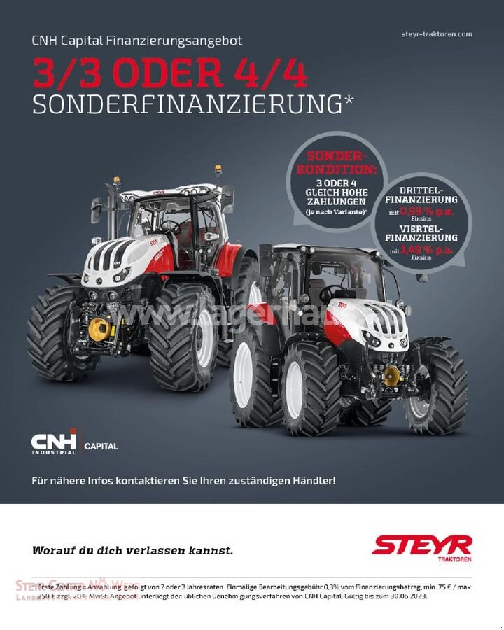 Traktor a típus Steyr 4120 MULTI, Gebrauchtmaschine ekkor: Purgstall (Kép 6)