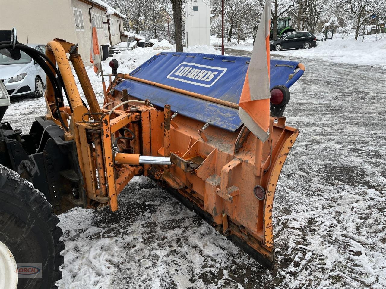 Traktor typu Steyr 4120 Profi mit Schneepflug und Salzstreuer, Gebrauchtmaschine v Trochtelfingen (Obrázok 3)