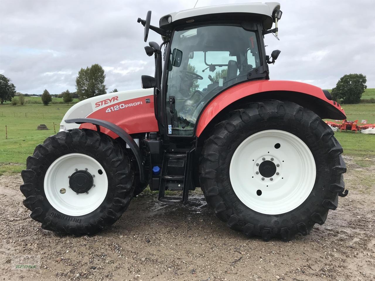 Traktor van het type Steyr 4120 Profi, Gebrauchtmaschine in Alt-Mölln (Foto 1)