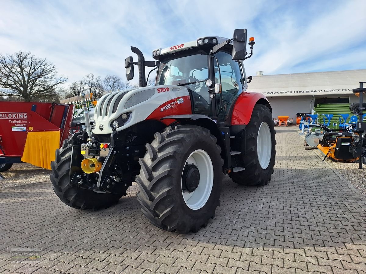 Traktor tipa Steyr 4125 Profi CVT (Stage V), Neumaschine u Aurolzmünster (Slika 8)