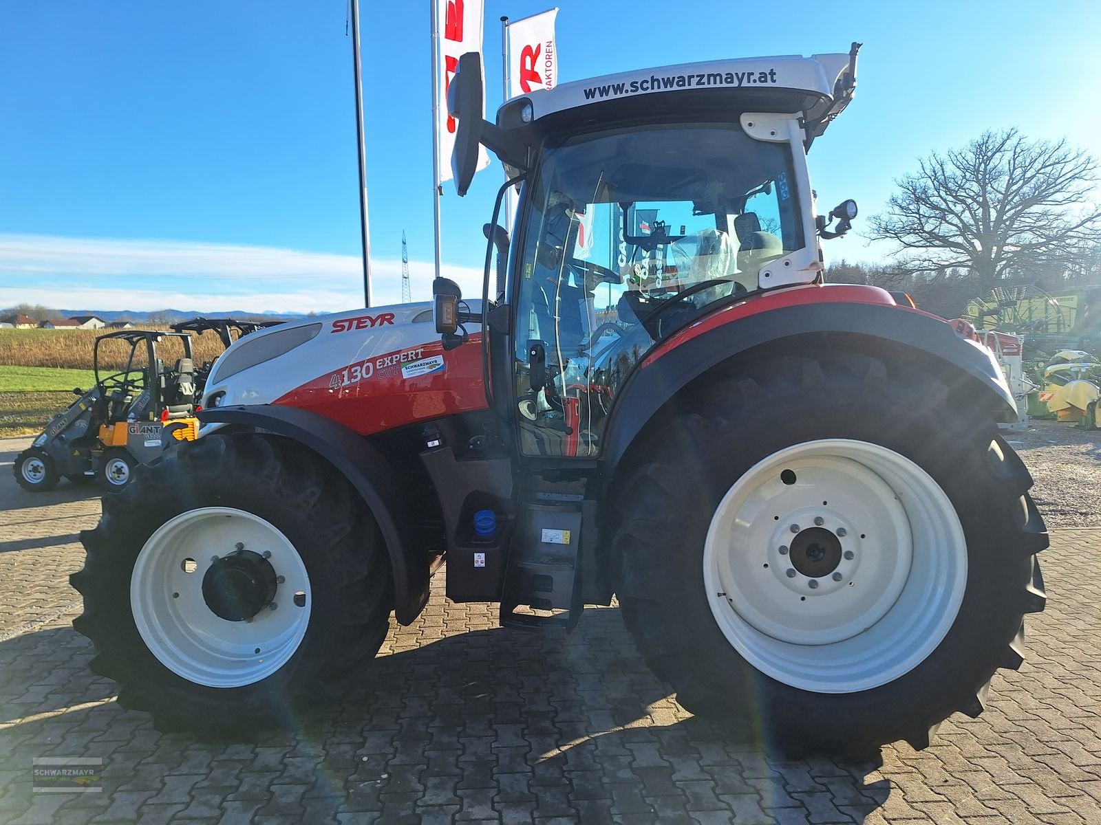 Traktor a típus Steyr 4130 Expert CVT, Neumaschine ekkor: Aurolzmünster (Kép 8)