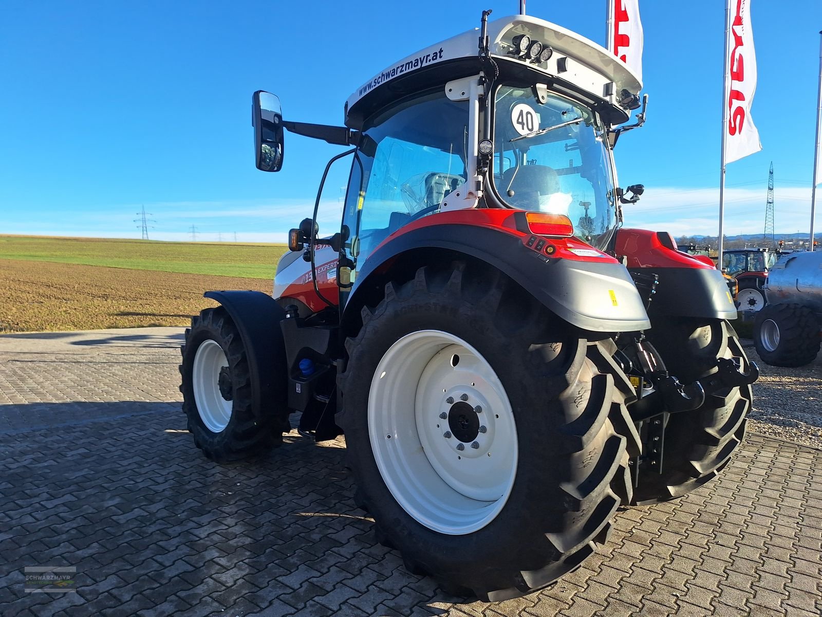 Traktor van het type Steyr 4130 Expert CVT, Neumaschine in Aurolzmünster (Foto 5)