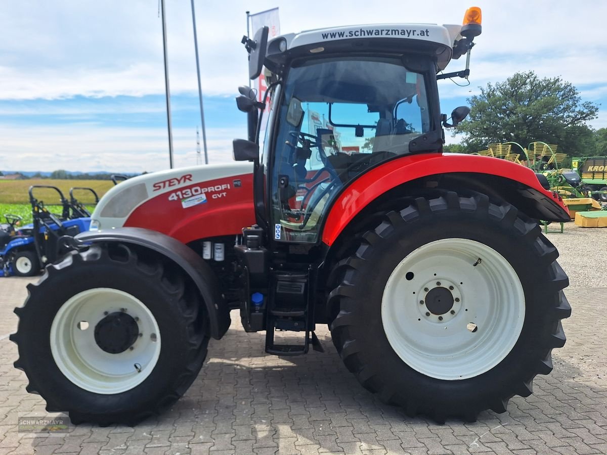 Traktor Türe ait Steyr 4130 Profi CVT Komfort, Gebrauchtmaschine içinde Aurolzmünster (resim 7)