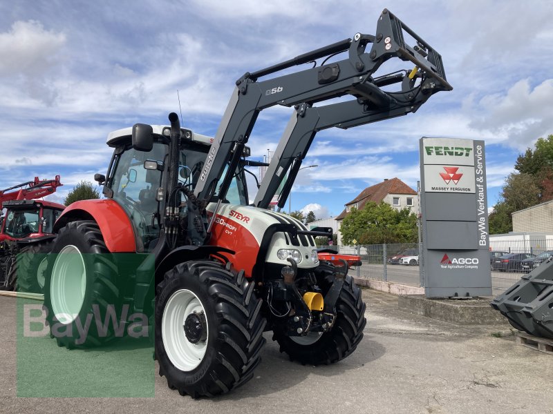 Traktor van het type Steyr 4130 Profi CVT + Quicke Q56 Frontlader, Gebrauchtmaschine in Dinkelsbühl