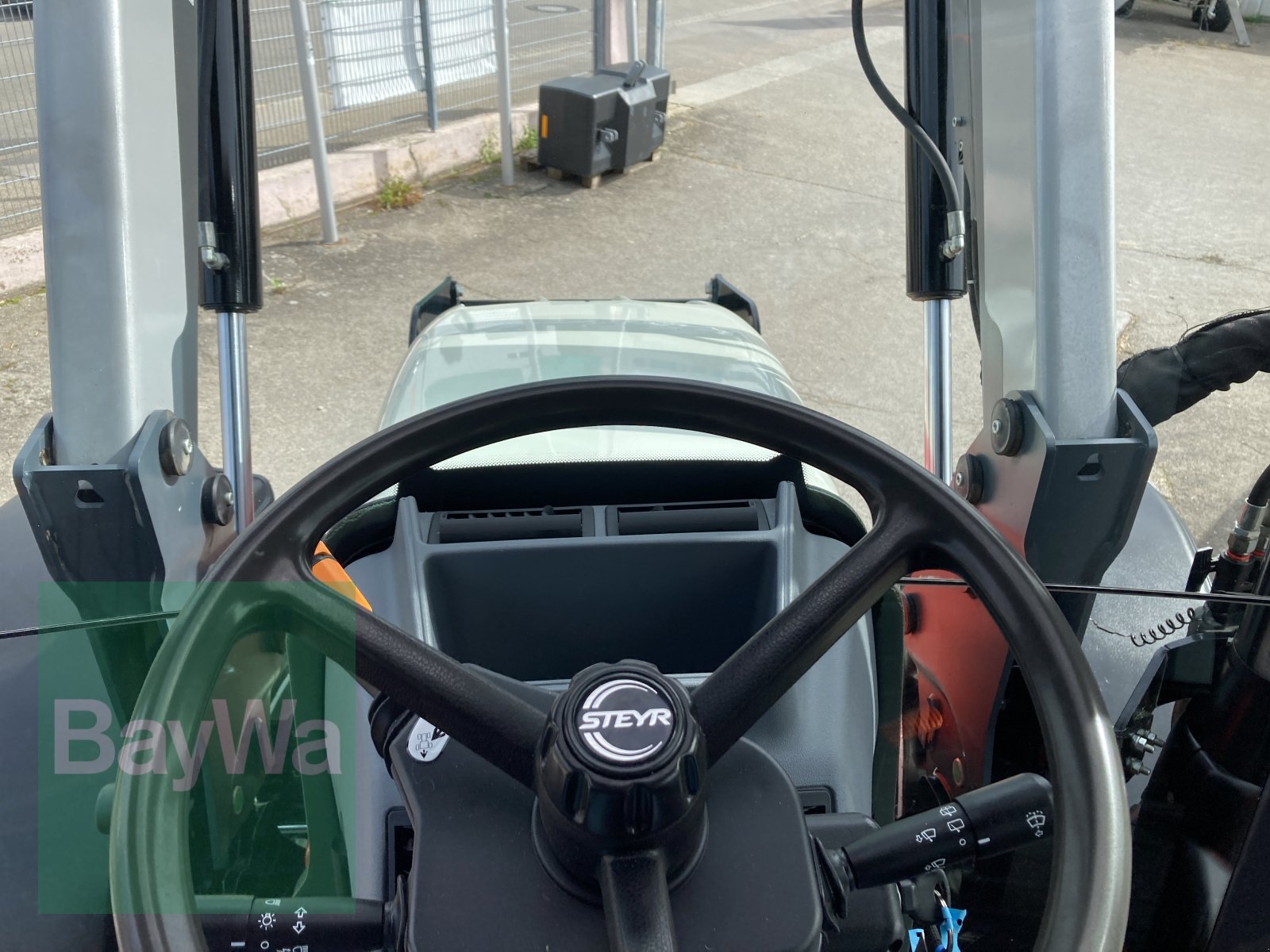 Traktor van het type Steyr 4130 Profi CVT + Quicke Q56 Frontlader, Gebrauchtmaschine in Dinkelsbühl (Foto 22)