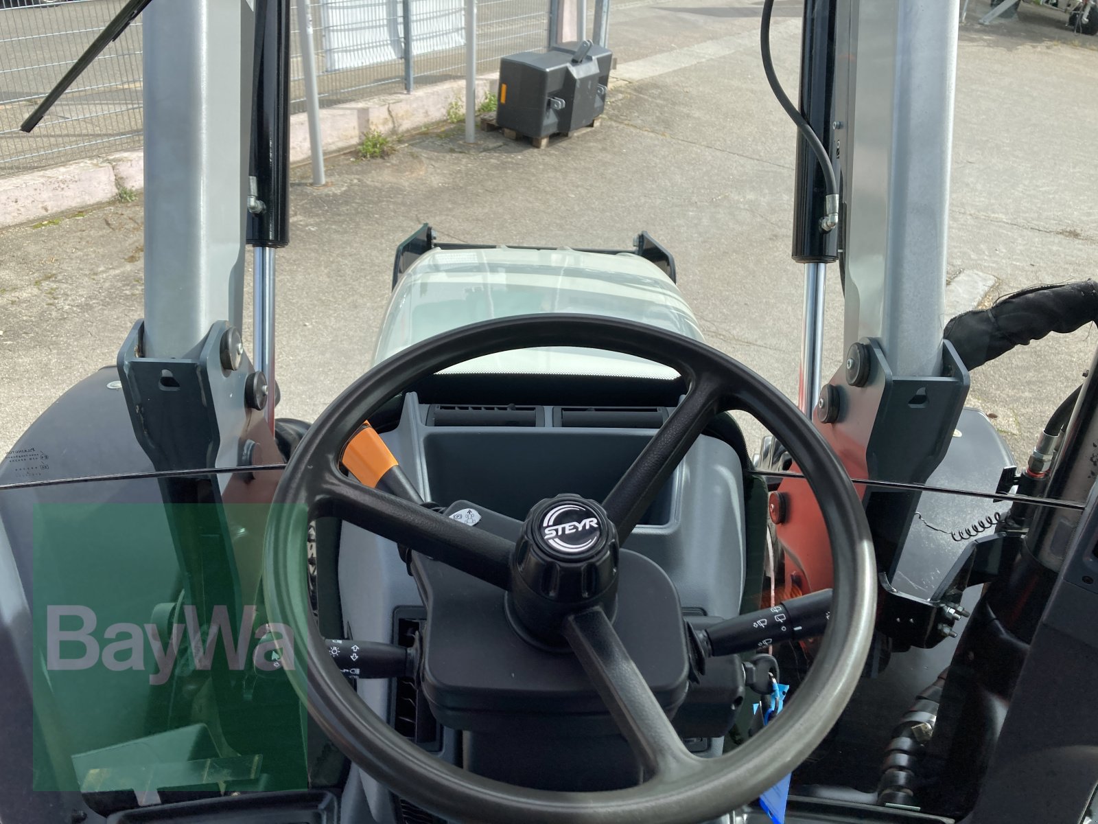 Traktor tip Steyr 4130 Profi CVT + Quicke Q56 Frontlader, Gebrauchtmaschine in Dinkelsbühl (Poză 23)