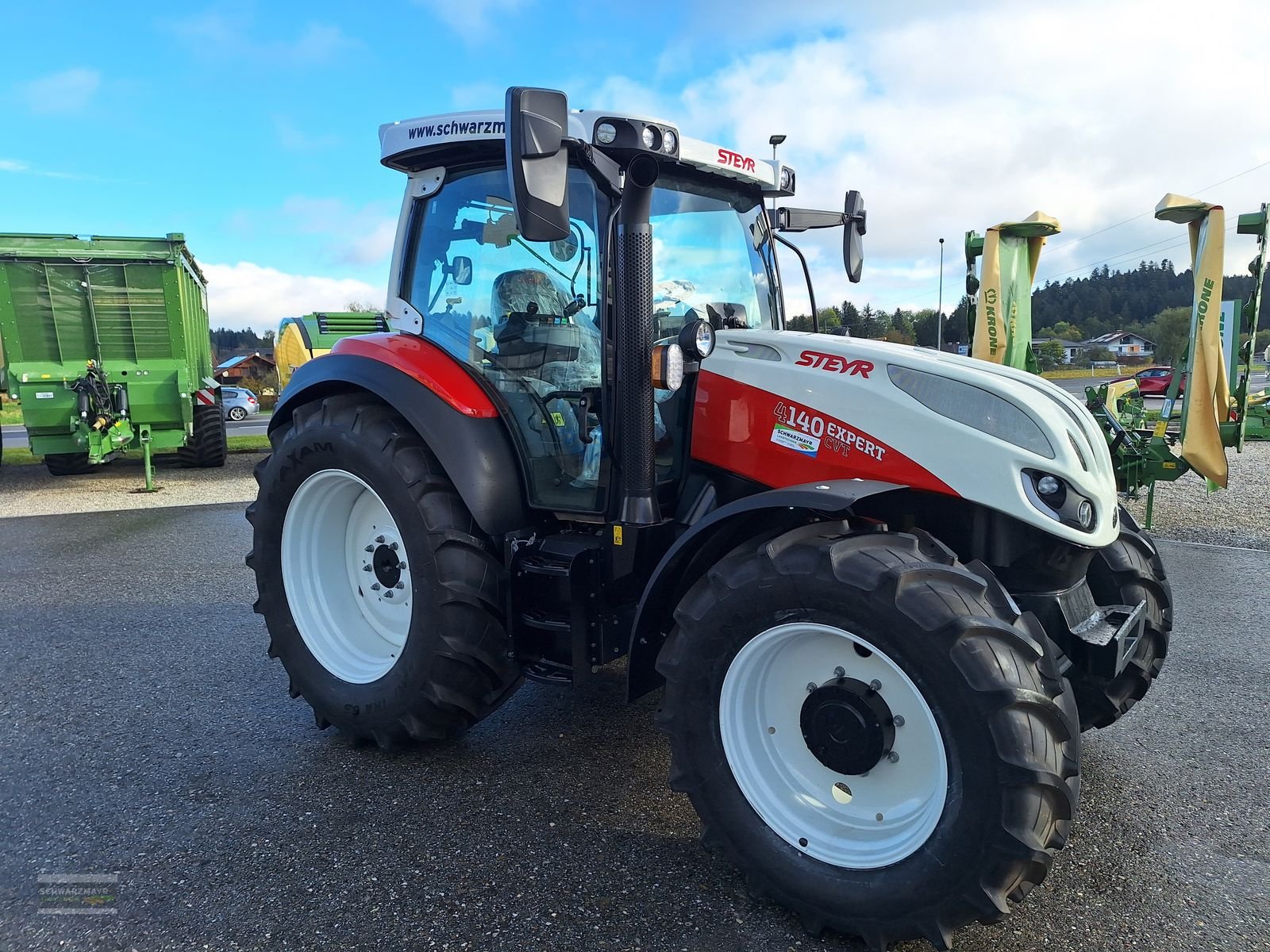 Traktor typu Steyr 4140 Expert CVT, Neumaschine v Aurolzmünster (Obrázok 3)