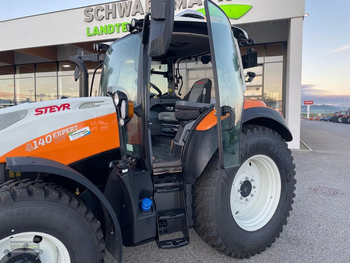 Traktor van het type Steyr 4140 Expert CVT, Neumaschine in Gampern (Foto 18)