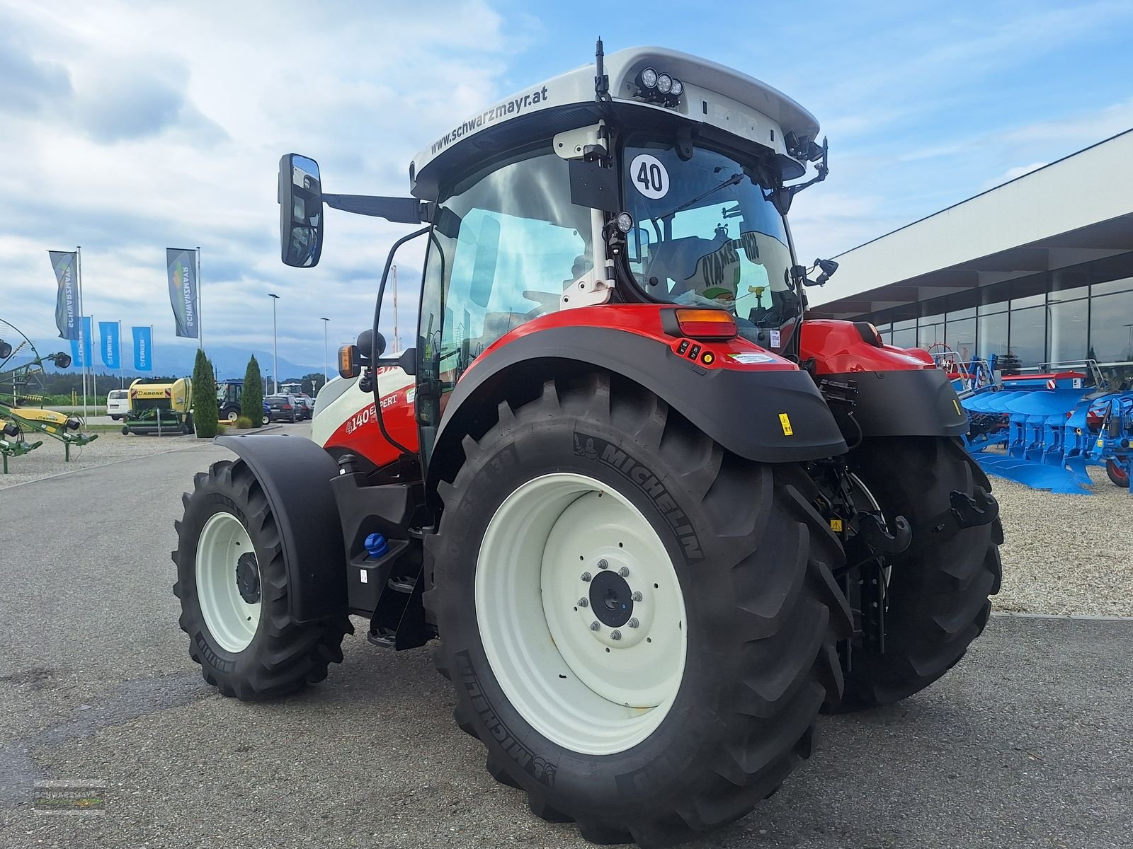 Traktor des Typs Steyr 4140 Expert CVT, Neumaschine in Gampern (Bild 18)